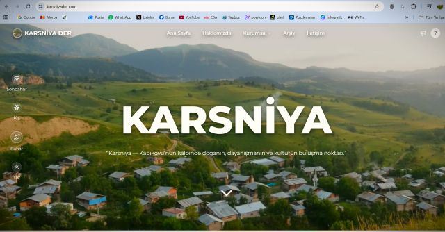 KARSNİYA DER  YENİDEN İNTERNET İLE BULUŞTU